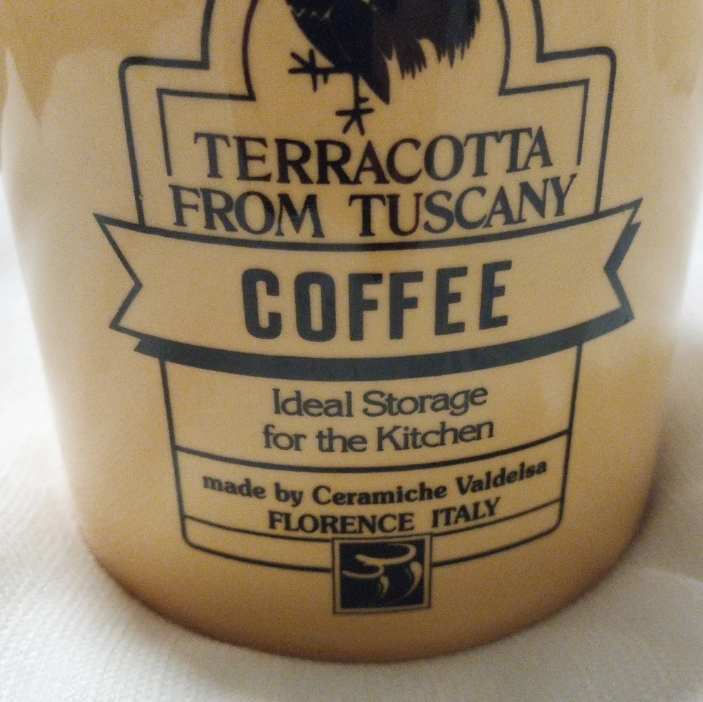 Sur La Table Made In Italy Terracota From Tuscany Ceramic Coffee Canister